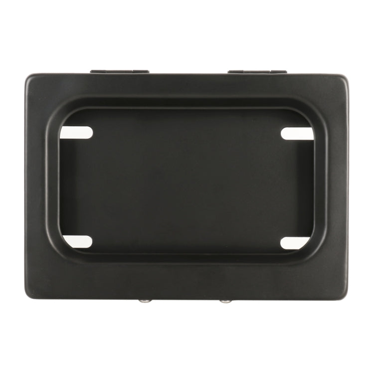 US Motorcycle License Plate Cover Frame Roller Blind License Plate Bracket - Holder by buy2fix | Online Shopping UK | buy2fix