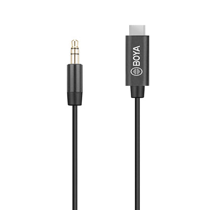 BOYA BY-K2 Type-C to 3.5mm TRS Male Extension Cable - Video & Audio Cable by BOYA | Online Shopping UK | buy2fix