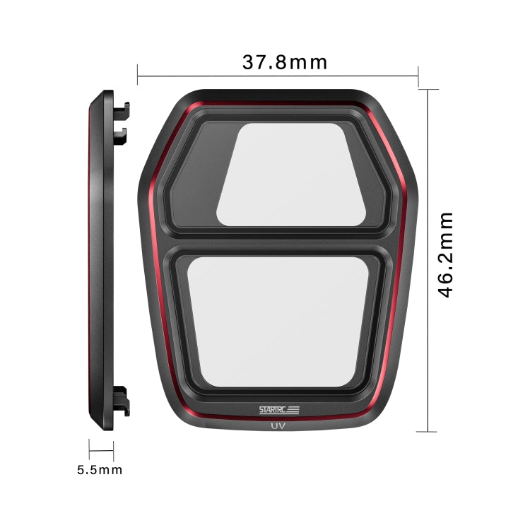 For DJI Air 3S STARTRC UV Lens Filter - Lens Filter by STARTRC | Online Shopping UK | buy2fix