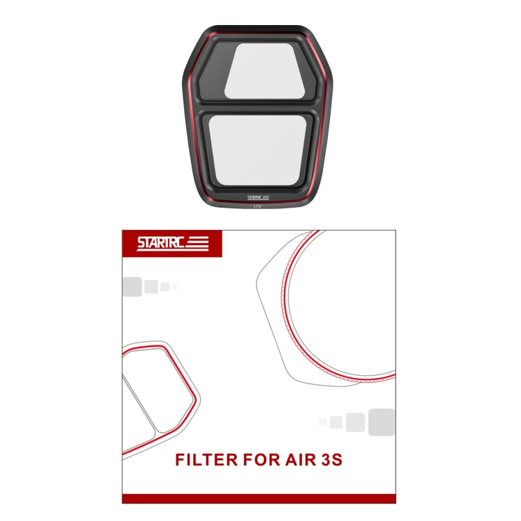 For DJI Air 3S STARTRC UV Lens Filter - Lens Filter by STARTRC | Online Shopping UK | buy2fix