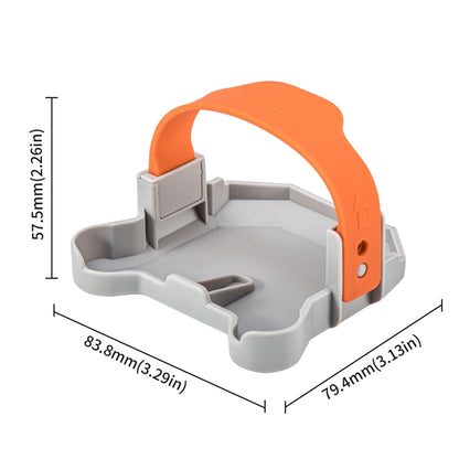 STARTRC Propellers Holder Guard Prop Blade Stabilizer for DJI Mini 4K / Mini 2 SE / Mini (Gray-orange) - Holder Series by STARTRC | Online Shopping UK | buy2fix