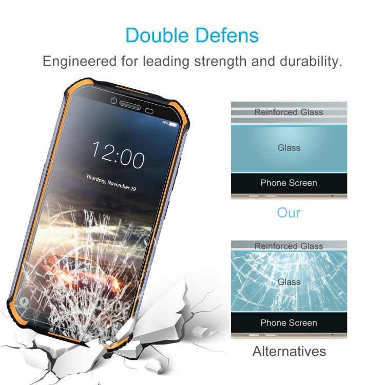 For Doogee S40 50 PCS 0.26mm 9H 2.5D Tempered Glass Film - Others by buy2fix | Online Shopping UK | buy2fix