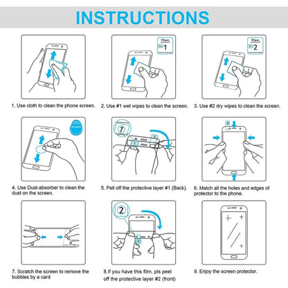 For Doogee S40 Pro 50 PCS 0.26mm 9H 2.5D Tempered Glass Film - Others by buy2fix | Online Shopping UK | buy2fix