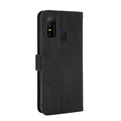 For DOOGEE N30 Solid Color Skin Feel Magnetic Buckle Horizontal Flip Calf Texture PU Leather Case with Holder & Card Slots & Wallet(Black) - More Brand by buy2fix | Online Shopping UK | buy2fix