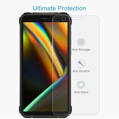 For Blackview BV5100 Pro 50 PCS 0.26mm 9H 2.5D Tempered Glass Film - Others by buy2fix | Online Shopping UK | buy2fix