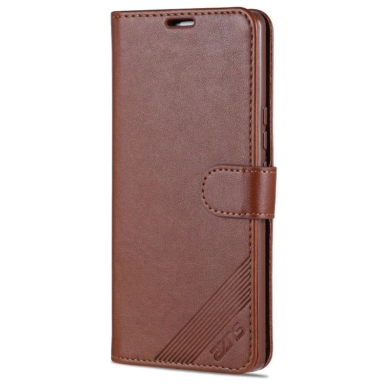 For Huawei nova 8 Pro 5G AZNS Sheepskin Texture Horizontal Flip Leather Case with Holder & Card Slots & Wallet(Brown) - Huawei Cases by AZNS | Online Shopping UK | buy2fix