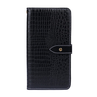 For TCL 10 5G idewei Crocodile Texture Horizontal Flip Leather Case with Holder & Card Slots & Wallet(Black) - More Brand by idewei | Online Shopping UK | buy2fix