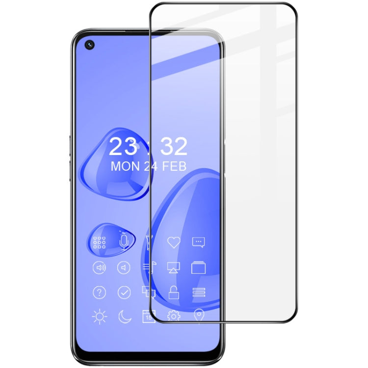 For OPPO A74 5G IMAK 9H Surface Hardness Full Screen Tempered Glass Film Pro+ Series - OPPO Tempered Glass by imak | Online Shopping UK | buy2fix