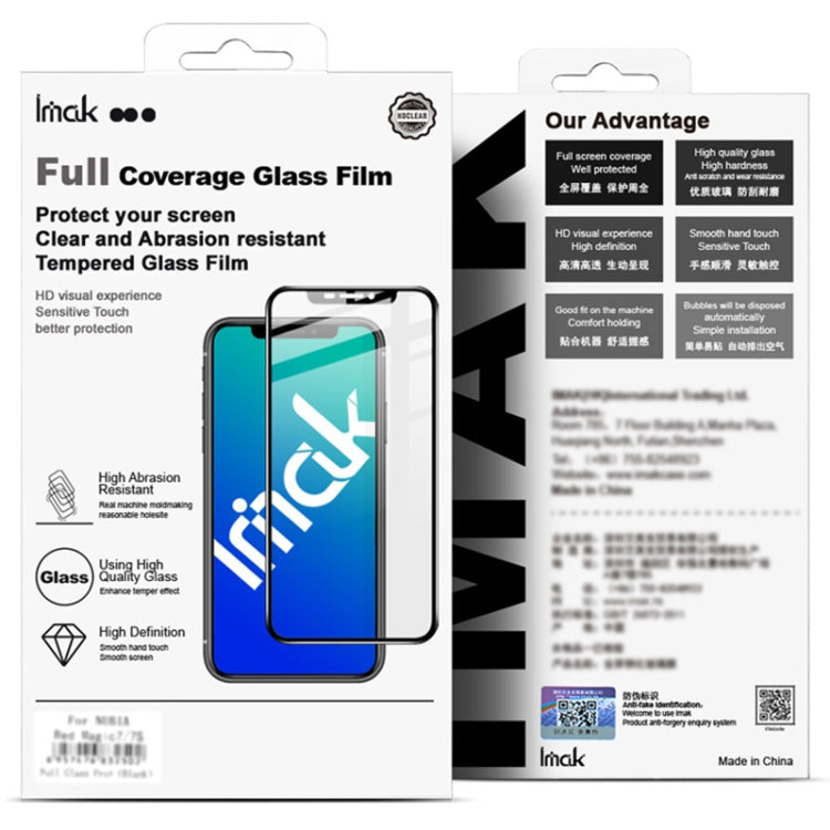 For Asus Zenfone 8 Flip IMAK 9H Surface Hardness Full Screen Tempered Glass Film Pro+ Series - ASUS Tempered Glass by imak | Online Shopping UK | buy2fix