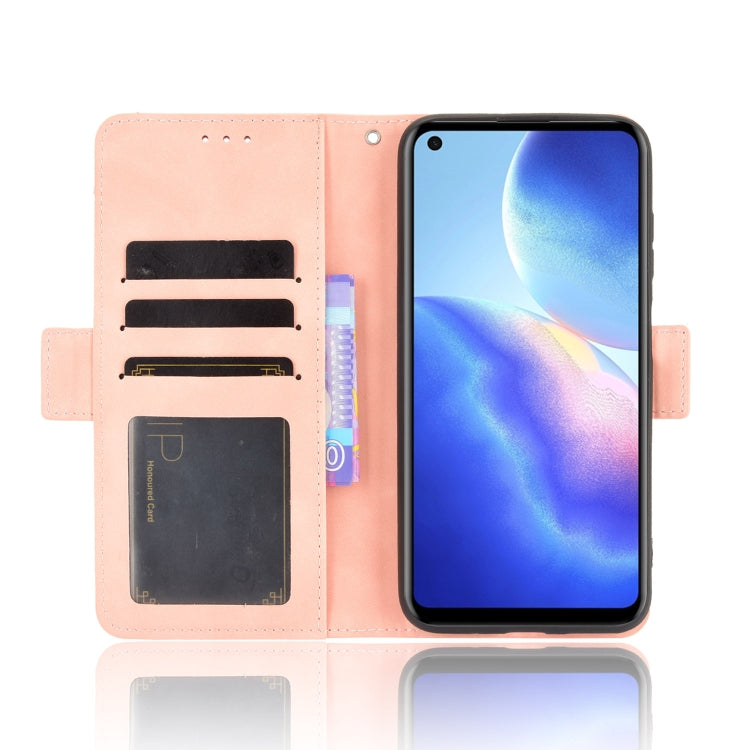 For Blackview A90 Skin Feel Calf Pattern Horizontal Flip Leather Case with Holder & Card Slots & Photo Frame(Pink) - More Brand by buy2fix | Online Shopping UK | buy2fix