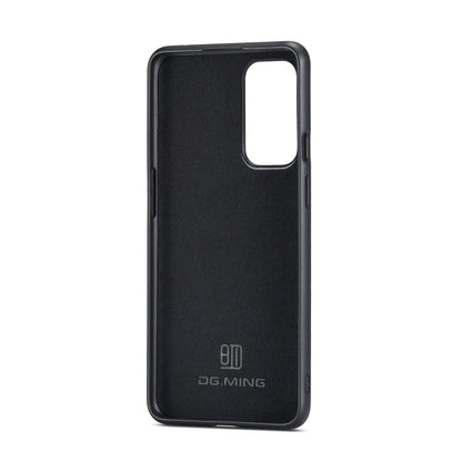 For OnePlus 9 (EU/NA) DG.MING M1 Series 3-Fold Multi Card Wallet  Back Cover Shockproof Case with Holder Function(Coffee) -  by DG.MING | Online Shopping UK | buy2fix