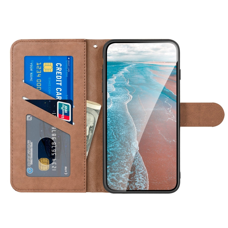 For Xiaomi Redmi Note 10 Pro Sika Deer Embossing Pattern Horizontal Flip PU Leather Case with Holder & Card Slot & Wallet & Photo Frame(Brown) - Xiaomi Cases by buy2fix | Online Shopping UK | buy2fix