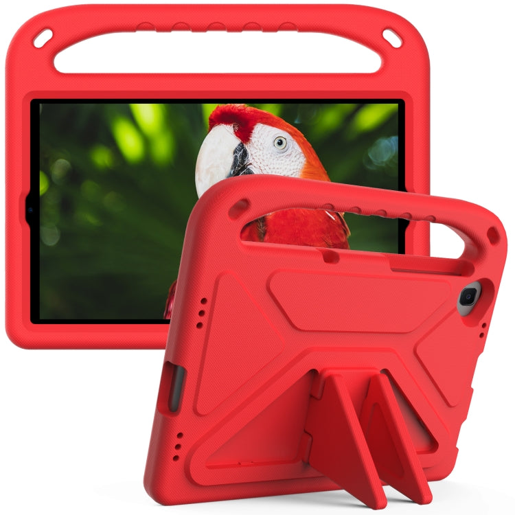 For Lenovo Tab M10 FHD Plus TB-X606F / TB-X606M Handle Portable EVA Shockproof Protective Case with Triangle Holder(Red) - Lenovo by buy2fix | Online Shopping UK | buy2fix