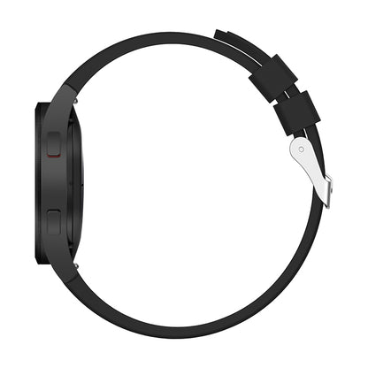 For Samsung Galaxy Watch4 40mm Silicone Watch Band(Black) - Watch Bands by buy2fix | Online Shopping UK | buy2fix