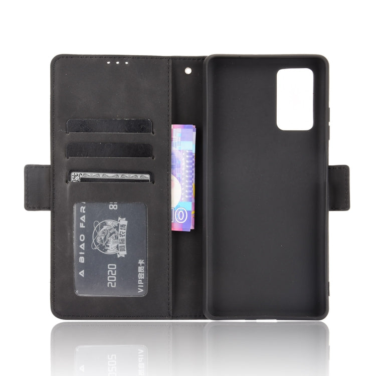 For Blackview A100 Skin Feel Calf Pattern Horizontal Flip Leather Case with Holder & Card Slots & Photo Frame(Black) - More Brand by buy2fix | Online Shopping UK | buy2fix