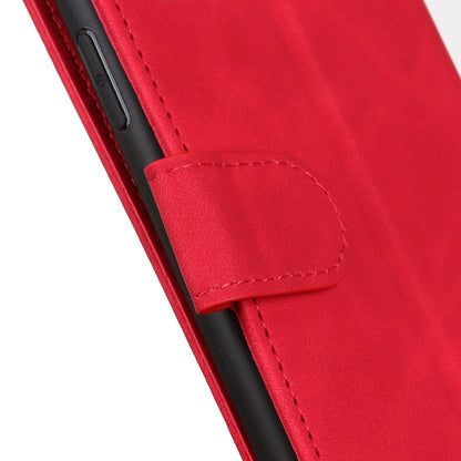 For Xiaomi Redmi 10 / Redmi Note 11 4G KHAZNEH Retro Texture PU + TPU Horizontal Flip Leather Case with Holder & Card Slots & Wallet(Red) - Xiaomi Cases by buy2fix | Online Shopping UK | buy2fix