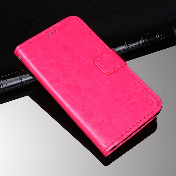 idewei Crazy Horse Texture Horizontal Flip Leather Case with Holder & Card Slots & Wallet For Xiaomi Mix 4(Rose Red) - Xiaomi Cases by idewei | Online Shopping UK | buy2fix