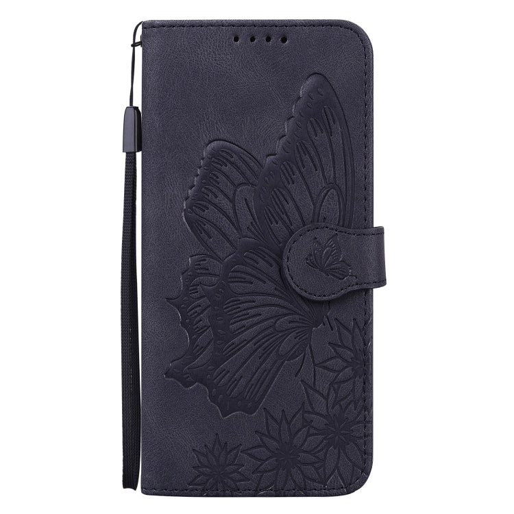 For iPhone 13 mini Retro Skin Feel Butterflies Embossing Horizontal Flip Leather Case with Holder & Card Slots & Wallet (Black) - iPhone 13 mini Cases by buy2fix | Online Shopping UK | buy2fix