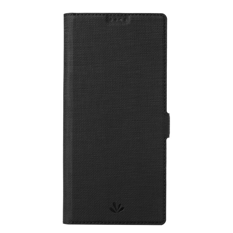 ViLi K Series Shockproof TPU + PU Leather Magnetic Buckle Horizontal Flip Case with Card Slots & Wallet & Holder For Motorola Moto Edge 20 Lite(Black) - Motorola Cases by ViLi | Online Shopping UK | buy2fix