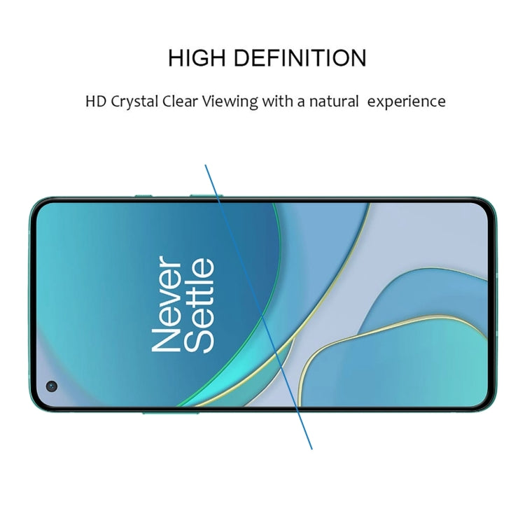 For OnePlus 8T / 8T+ 5G 25 PCS Full Glue Full Screen Tempered Glass Film - Motorola Tempered Glass by buy2fix | Online Shopping UK | buy2fix