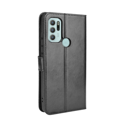 For Motorola Moto G60S Crazy Horse Texture Horizontal Flip Leather Case with Holder & Card Slots & Lanyard(Black) - Motorola Cases by buy2fix | Online Shopping UK | buy2fix