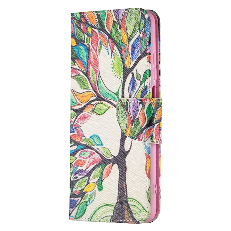 For Xiaomi Redmi 10 Colored Drawing Pattern Horizontal Flip Leather Case with Holder & Card Slots & Wallet(Tree Life) - Xiaomi Cases by buy2fix | Online Shopping UK | buy2fix