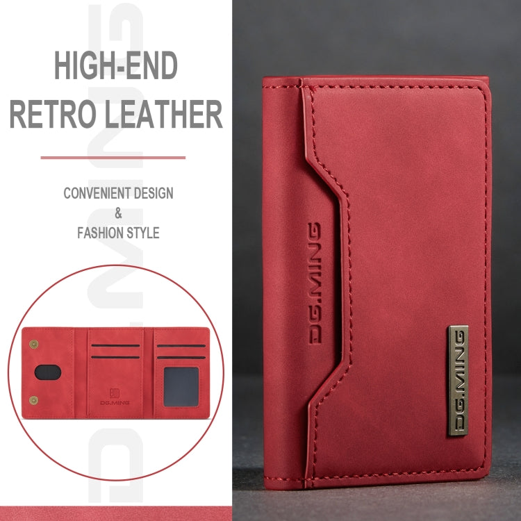 DG.MING M2 Series 3-Fold Card Bag(Red) - Card & Passport Bags by DG.MING | Online Shopping UK | buy2fix