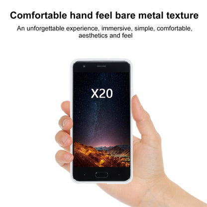 TPU Phone Case For Doogee X20(Transparent White) - More Brand by buy2fix | Online Shopping UK | buy2fix