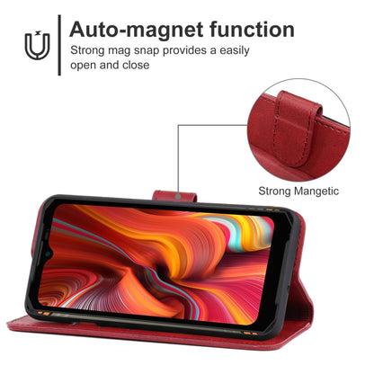 Leather Phone Case For DOOGEE S96 Pro(Red) - More Brand by buy2fix | Online Shopping UK | buy2fix