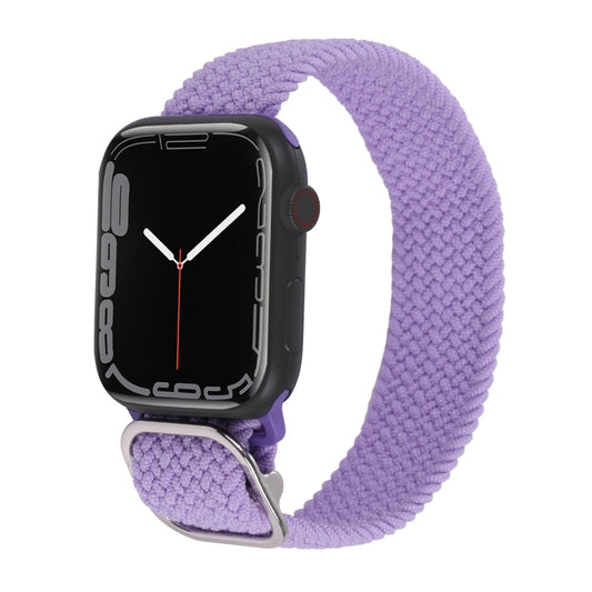 Nylon Braid Strap Watch Band For Apple Watch Ultra 49mm&Watch Ultra 2 49mm / Series 9&8&7 45mm / SE 3&SE 2&6&SE&5&4 44mm / 3&2&1 42mm(53) - Watch Bands by buy2fix | Online Shopping UK | buy2fix