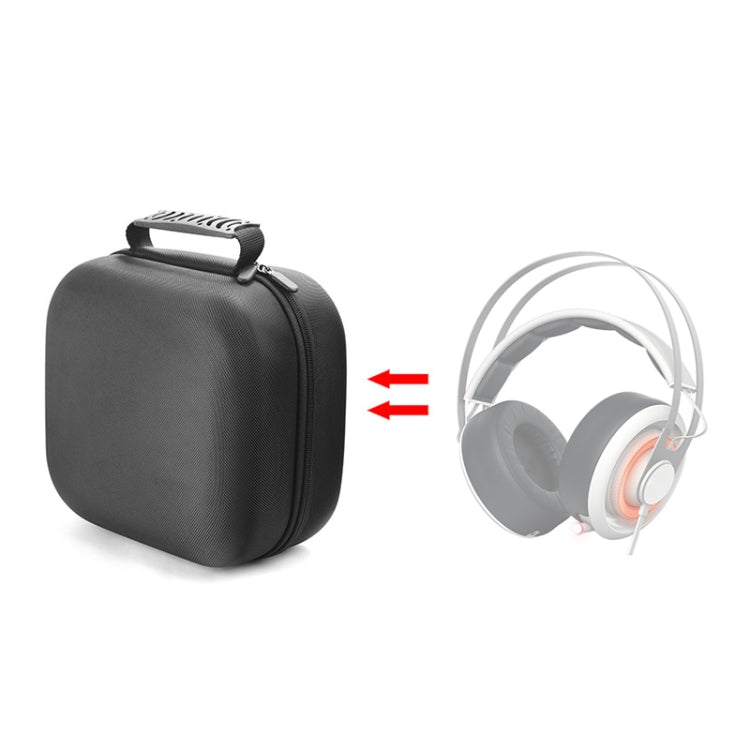 For SteelSeries Siberia 650 Headset Protective Storage Bag(Black) - Other Earphone Case by buy2fix | Online Shopping UK | buy2fix