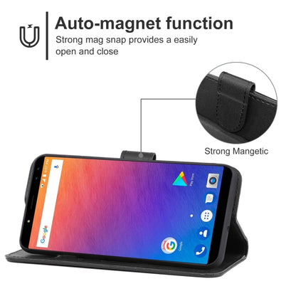 Leather Phone Case For Ulefone Power 3 / Power 3S(Black) - Ulefone Cases by buy2fix | Online Shopping UK | buy2fix