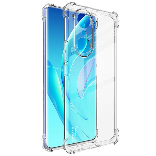 For Honor 60 Pro 5G imak All-inclusive Shockproof Airbag TPU Case with Screen Protector(Transparent) - Honor Cases by imak | Online Shopping UK | buy2fix