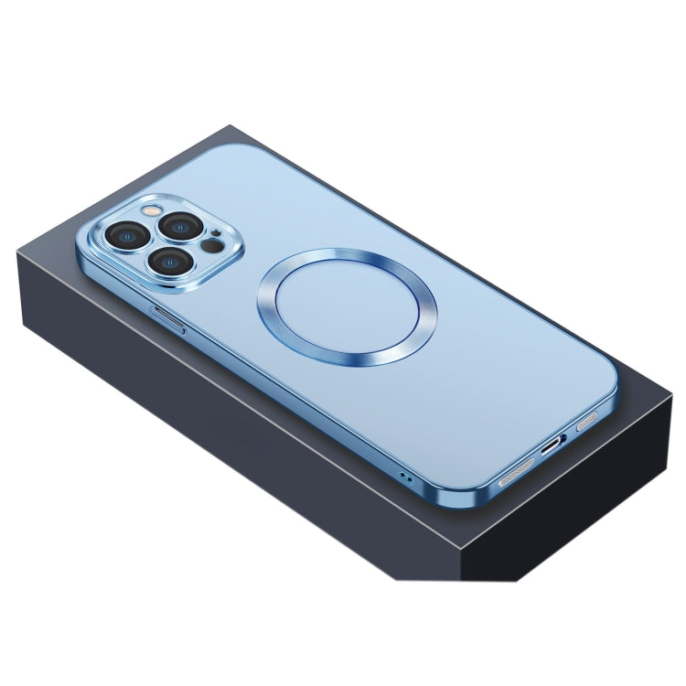 For iPhone 11 Pro Max Nebula Series MagSafe Magnetic Phone Case (Sierra Blue) - iPhone 11 Pro Max Cases by buy2fix | Online Shopping UK | buy2fix