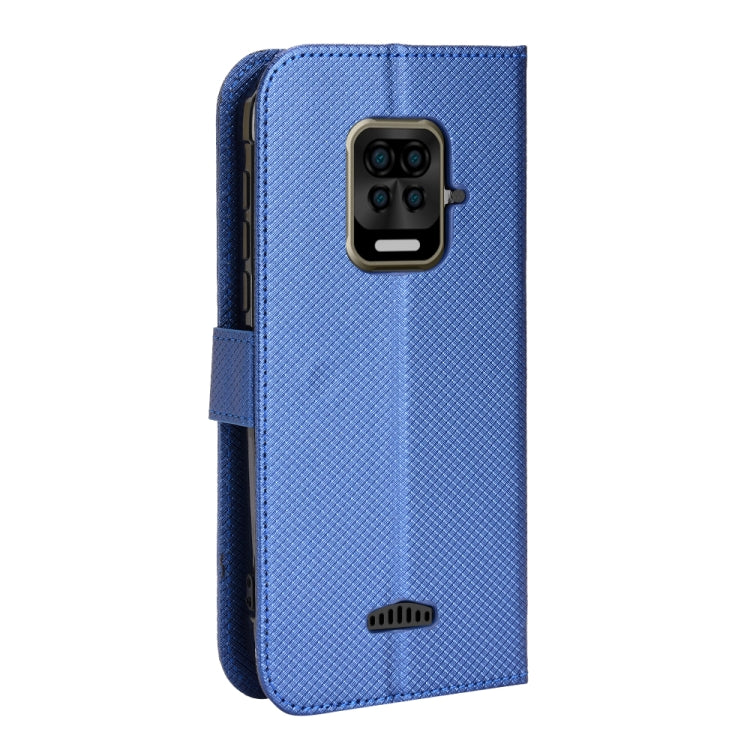 For Doogee S59 / S59 Pro Diamond Texture Leather Phone Case(Blue) - Doogee Cases by buy2fix | Online Shopping UK | buy2fix