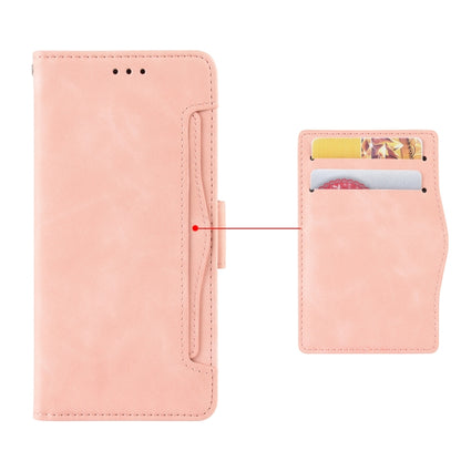 For Ulefone Note 13P Skin Feel Calf Pattern Leather Phone Case(Pink) - Ulefone Cases by buy2fix | Online Shopping UK | buy2fix