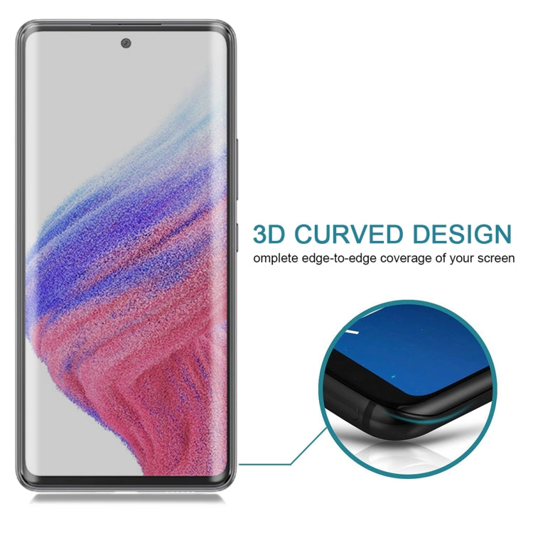 Full Cover Anti-peeping Tempered Glass Film For Samsung Galaxy A53 5G - Galaxy Tempered Glass by buy2fix | Online Shopping UK | buy2fix