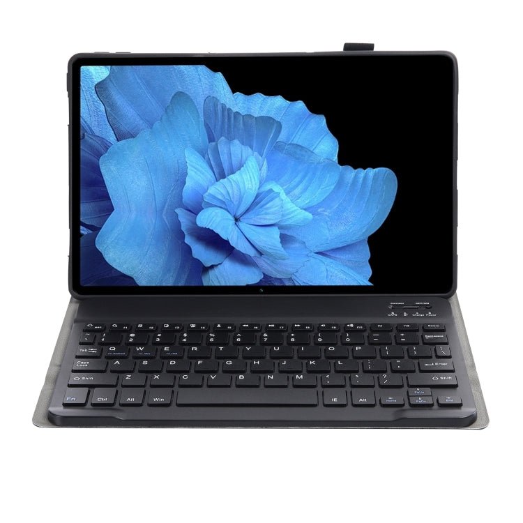 AV11 Lambskin Texture Ultra-thin Bluetooth Keyboard Leather Case For vivo Pad 11 inch(Black) - Others Keyboard by buy2fix | Online Shopping UK | buy2fix