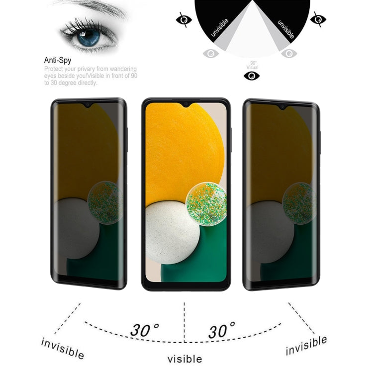 Full Cover Anti-peeping Tempered Glass Film For Samsung Galaxy A13 5G / A23 5G - Galaxy Tempered Glass by buy2fix | Online Shopping UK | buy2fix