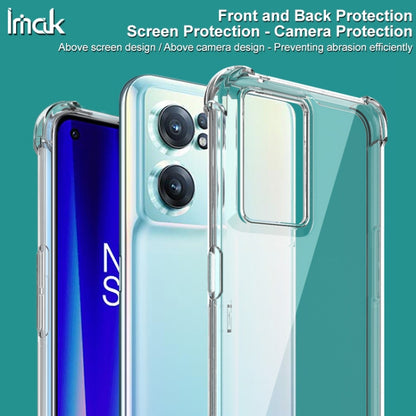 For OnePlus Nord CE 2 5G imak All-inclusive Shockproof Airbag TPU Case with Screen Protector(Transparent) - OnePlus Cases by imak | Online Shopping UK | buy2fix
