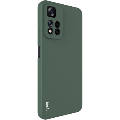 For Xiaomi Redmi Note 11 Pro China / Note 11 Pro+ 5G IMAK UC-4 Series Straight Edge TPU Phone Case(Dark Green) - Xiaomi Cases by imak | Online Shopping UK | buy2fix