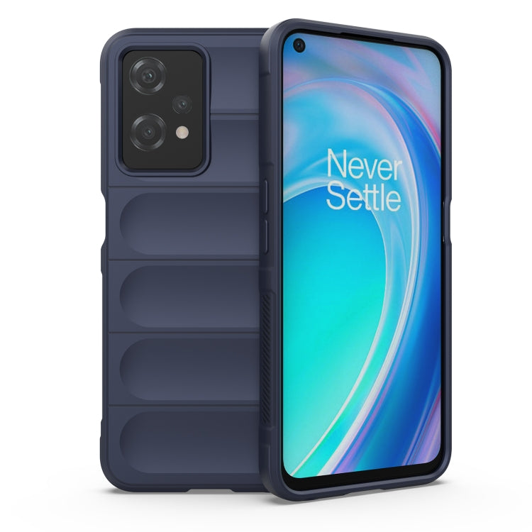 For Realme 9 Pro / Realme V25 5G / Realme 9 5G EU Version Magic Shield TPU + Flannel Phone Case(Dark Blue) - Realme Cases by buy2fix | Online Shopping UK | buy2fix