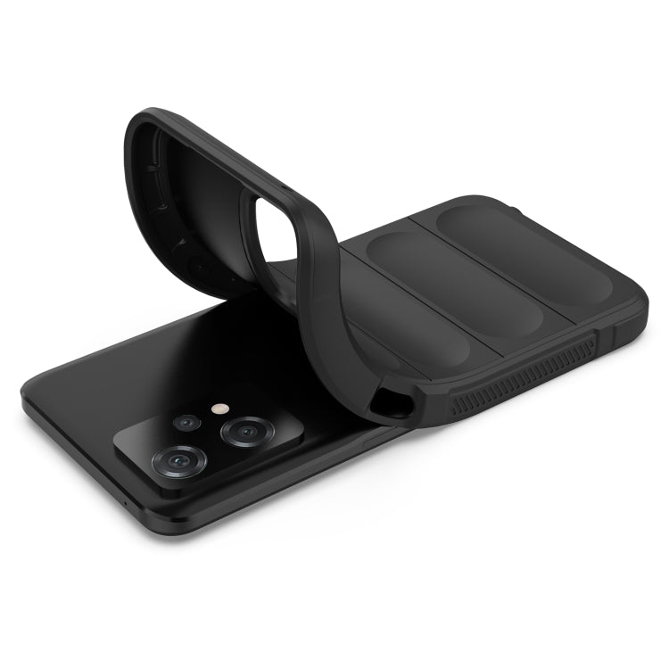 For Realme 9 Pro / Realme V25 5G / Realme 9 5G EU Version Magic Shield TPU + Flannel Phone Case(White) - Realme Cases by buy2fix | Online Shopping UK | buy2fix