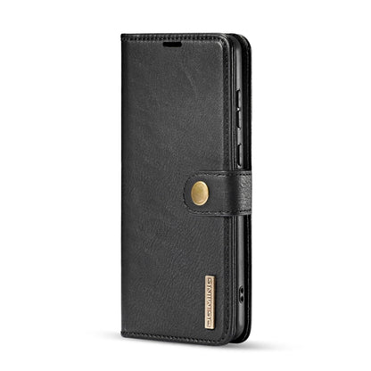 For Galaxy S20 DG.MING Crazy Horse Texture Flip Detachable Magnetic Leather Case with Holder & Card Slots & Wallet(Black) - Galaxy Phone Cases by DG.MING | Online Shopping UK | buy2fix