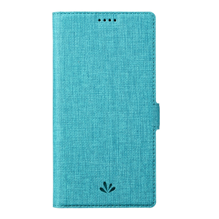 For iPhone 14 Plus ViLi K Series Dual-side Buckle Magsafe Leather Phone Case(Blue) - iPhone 14 Plus Cases by ViLi | Online Shopping UK | buy2fix