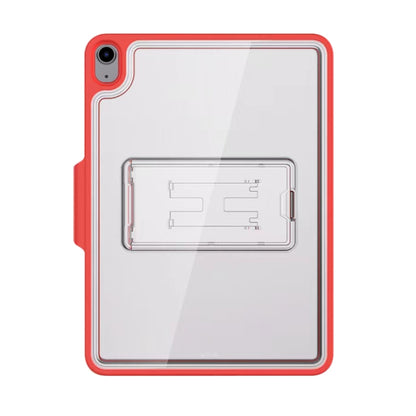 Mutural Transparent Holder Tablet Case For iPad Air 2022/ 2020 10.9(Red) - iPad Air (2022) / (2020) 10.9 Cases by Mutural | Online Shopping UK | buy2fix