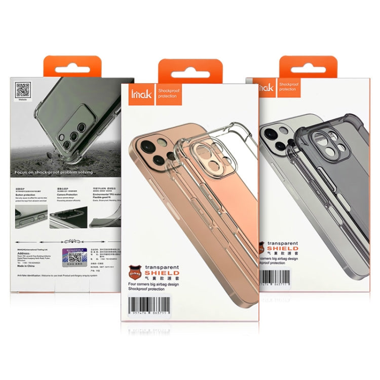 For Motorola Moto S30 Pro 5G / Edge 30 Fusion imak All-inclusive Shockproof Airbag TPU Phone Case(Transparent) - Motorola Cases by imak | Online Shopping UK | buy2fix