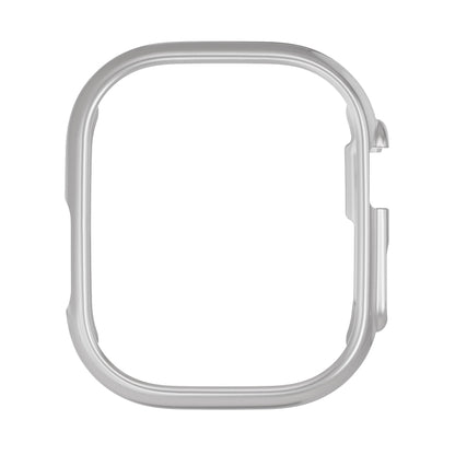 PC Hollow Protective Case For Apple Watch Ultra 49mm / Apple Watch Ultra 2 49mm(Silver) - Watch Cases by buy2fix | Online Shopping UK | buy2fix