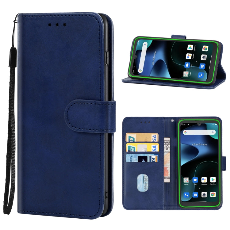 For Blackview BV5200 Leather Phone Case(Blue) - More Brand by buy2fix | Online Shopping UK | buy2fix