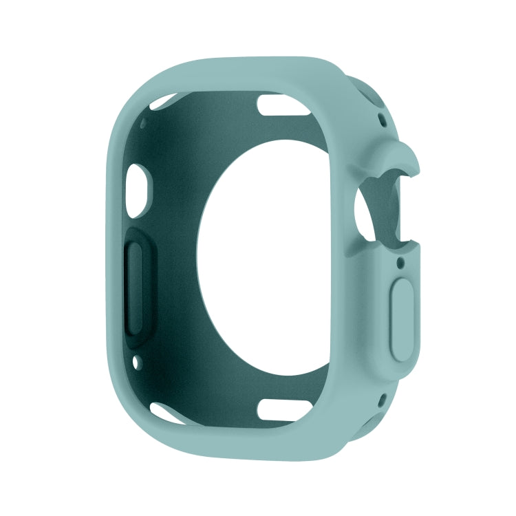 For Apple Watch Ultra 49mm Candy TPU Protective Case(Green) - Watch Cases by buy2fix | Online Shopping UK | buy2fix